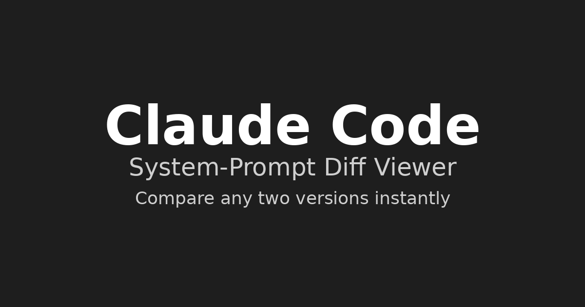 Claude Code System Prompts